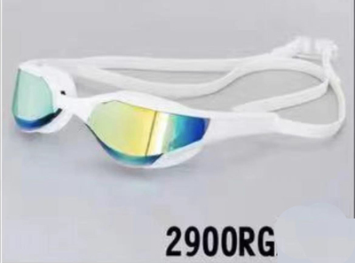 2900RG Surface structure Lens swim goggles Waterproof