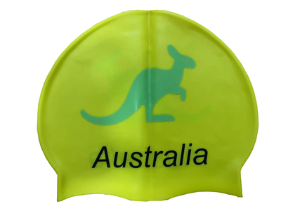 Australia Customize wholesale silicone swim caps with your own logo