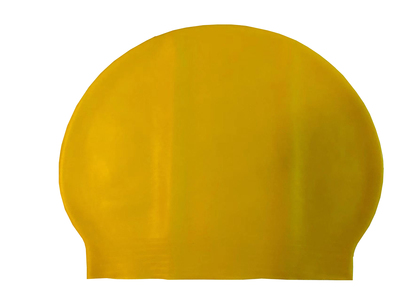 Large wholesale custom latex swimming caps, unisex, comfortable design.